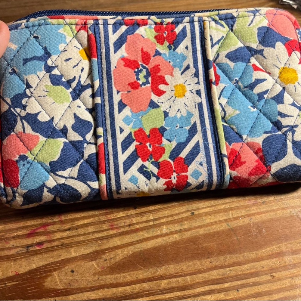 Vera Bradley Multicolor Floral Quilted Wallet